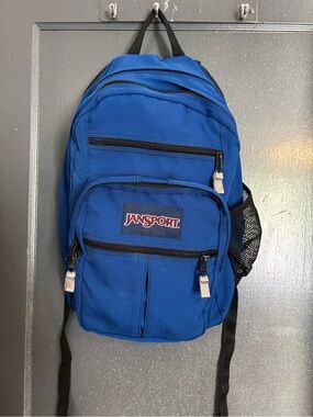 JanSport Royal blue deluxe Backpack